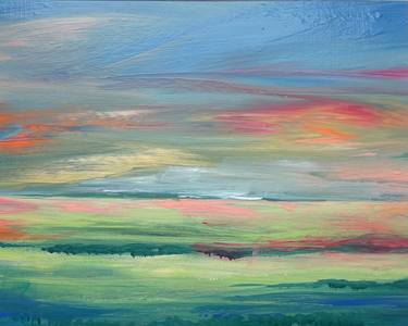 Original Abstract Landscape Paintings by Susan Lye