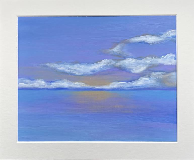 Original Abstract Seascape Painting by Susan Lye