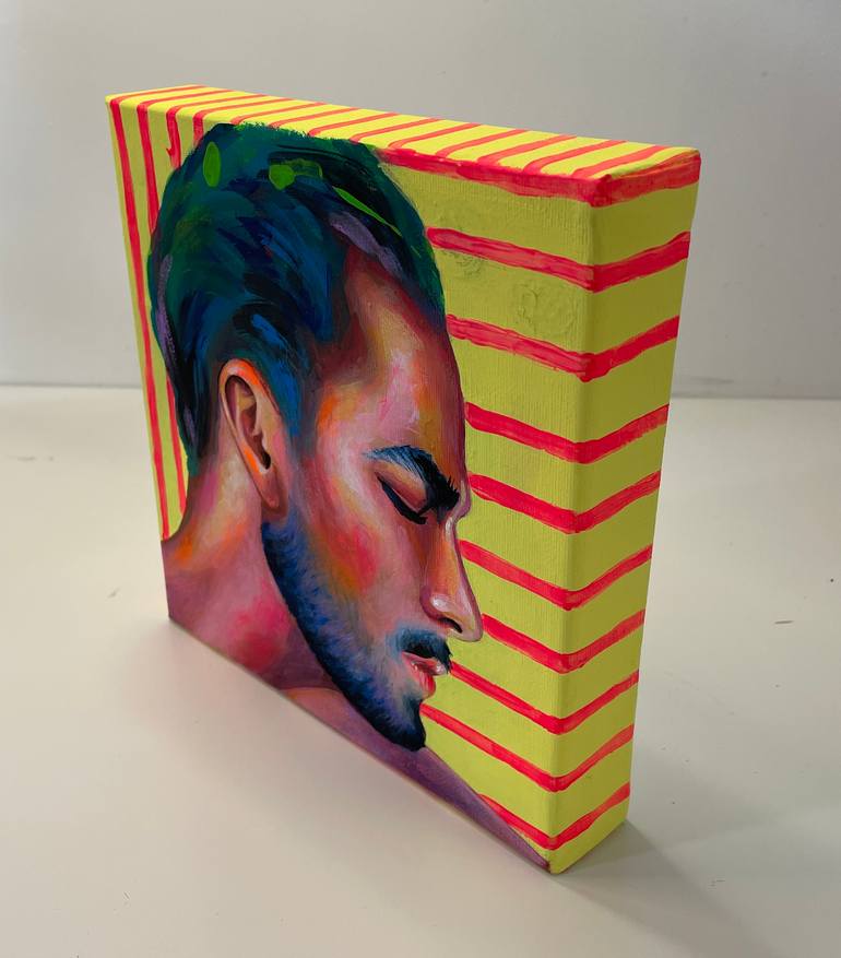 Original Contemporary Men Painting by Susan Lye