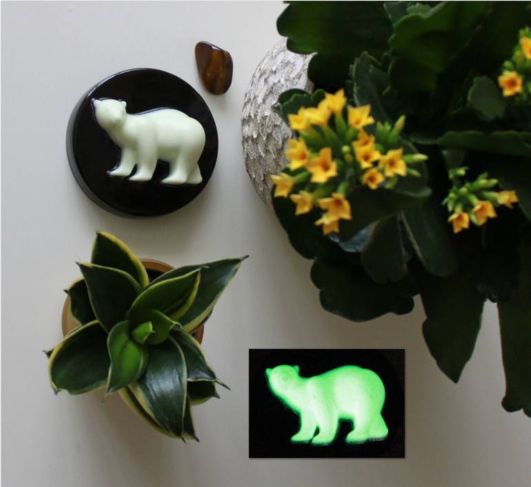 Original Art Deco Animal Sculpture by Anne Desfour