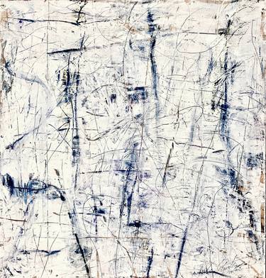 Original Abstract Expressionism Abstract Painting by Ken Steinkamp
