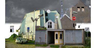 Original Architecture Collage by Marko Köppe