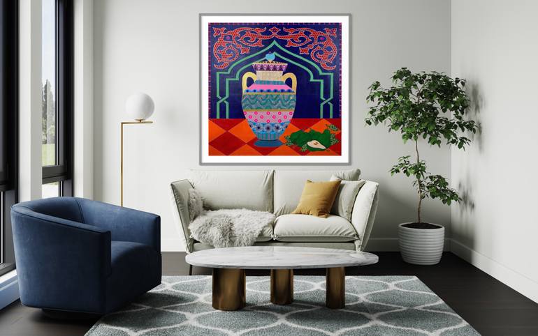Original Contemporary Still Life Painting by David Galan