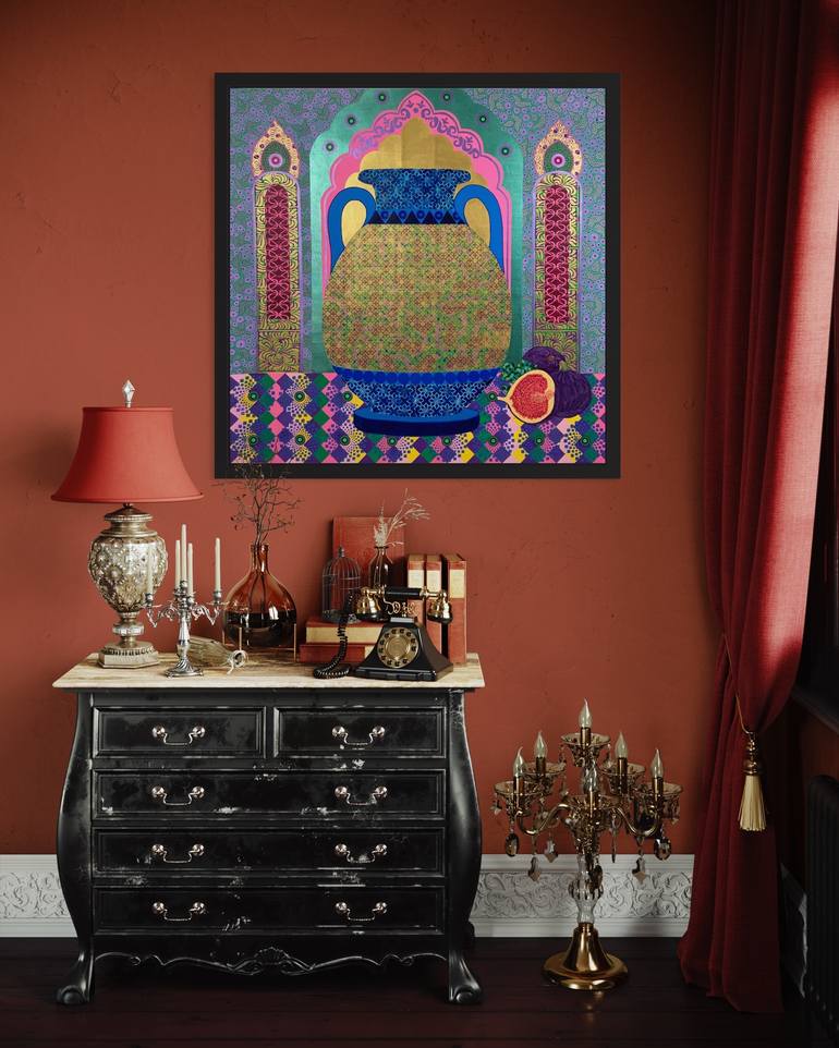 Original Contemporary Still Life Painting by David Galan