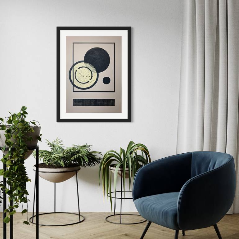 Original Contemporary Abstract Painting by David Galan