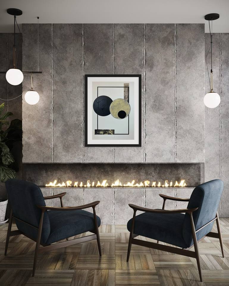 Original Contemporary Abstract Painting by David Galan