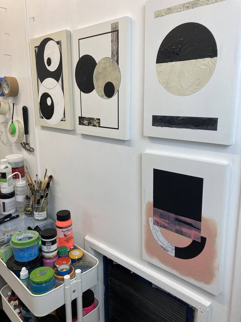 Original Contemporary Abstract Painting by David Galan