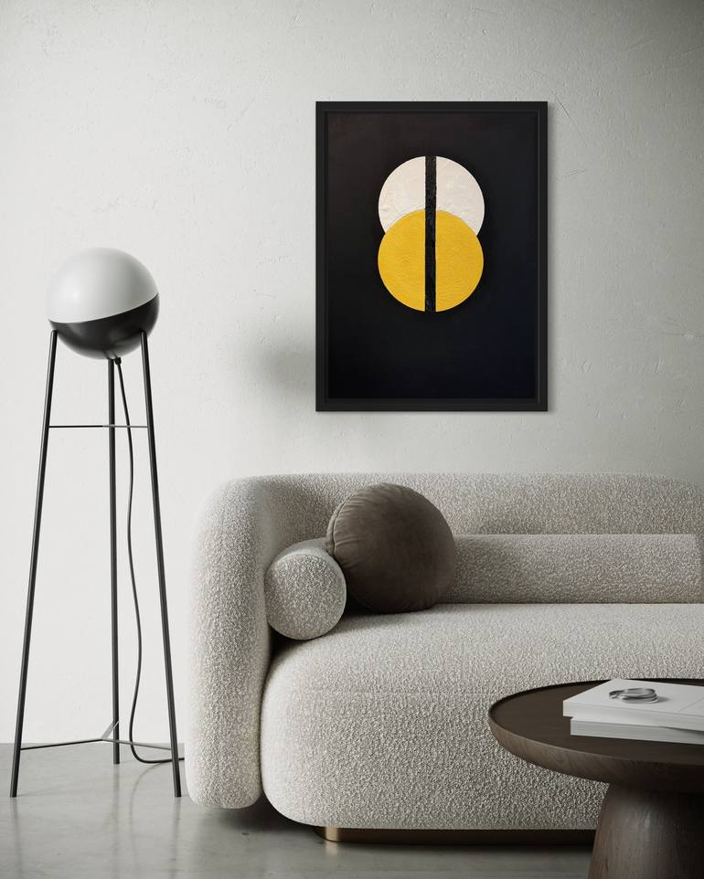 Original Contemporary Geometric Painting by David Galan