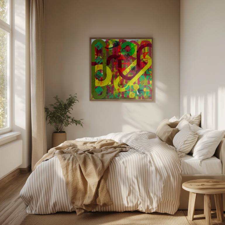 Original Contemporary Abstract Painting by David Galan