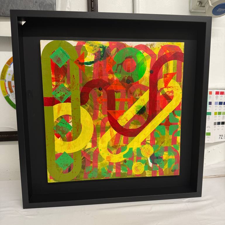 Original Contemporary Abstract Painting by David Galan