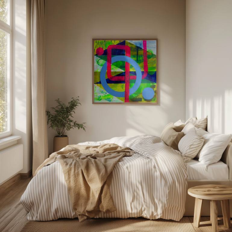 Original Contemporary Abstract Painting by David Galan