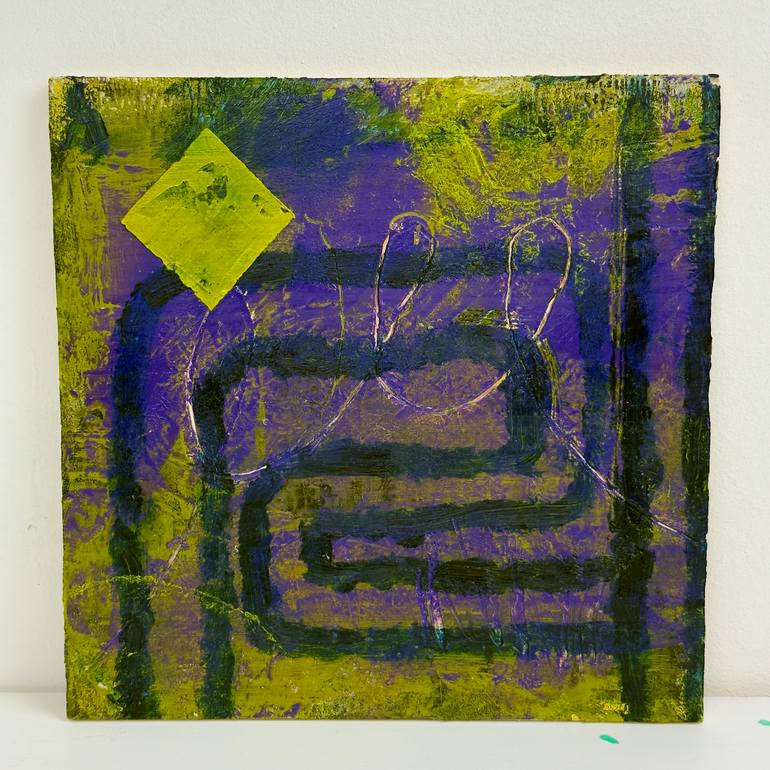 Original Abstract Painting by David Galan