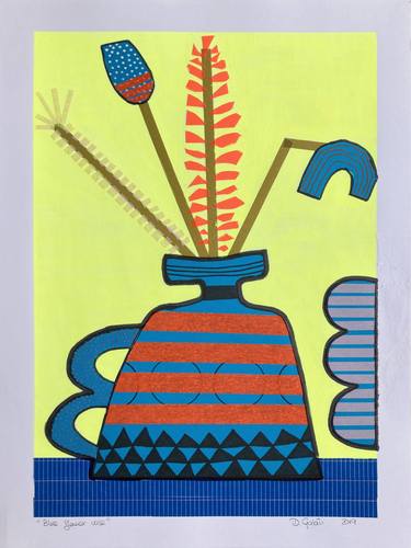 Print of Abstract Still Life Collage by David Galan