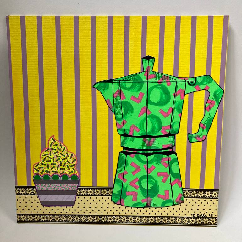 Original Figurative Still Life Painting by David Galan