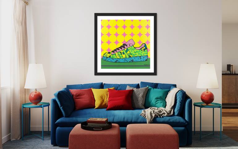 Original Illustration Sports Painting by David Galan