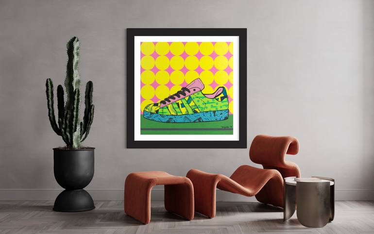 Original Illustration Sports Painting by David Galan