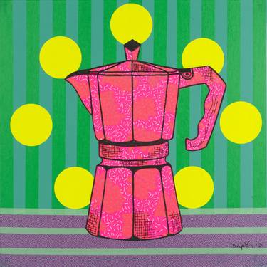 Original Pop Art Still Life Paintings by David Galan