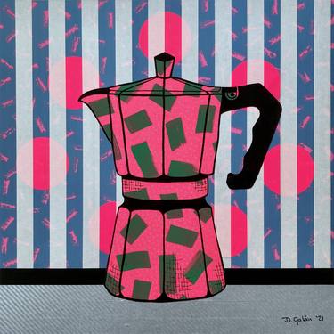 Original Pop Art Still Life Paintings by David Galan