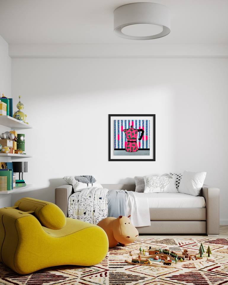 Original Pop Art Still Life Painting by David Galan