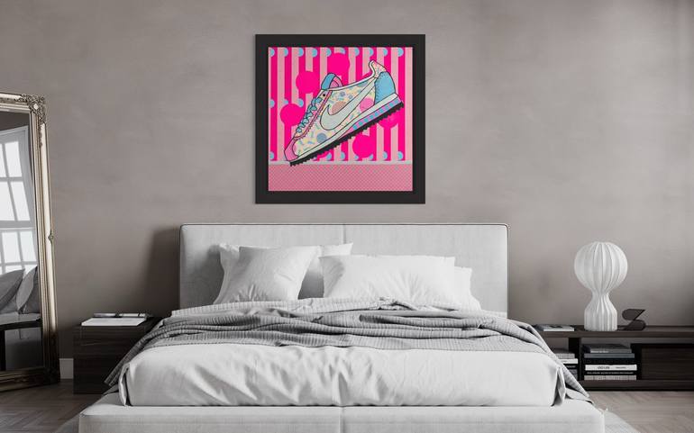 Original Pop Art Sport Painting by David Galan