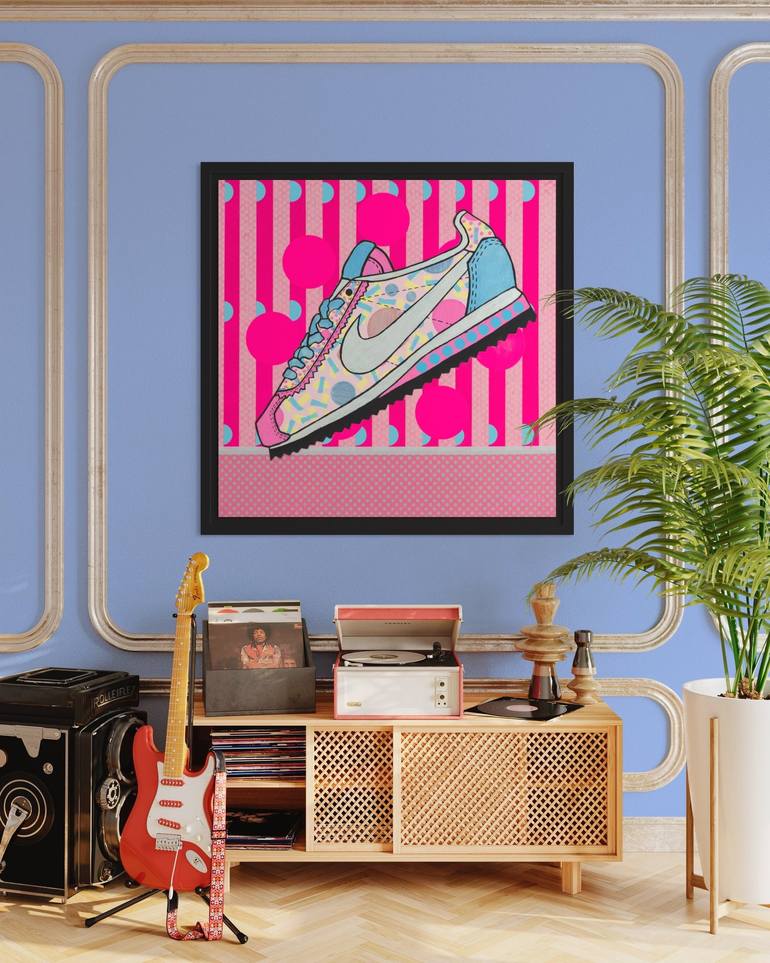 Original Pop Art Sport Painting by David Galan