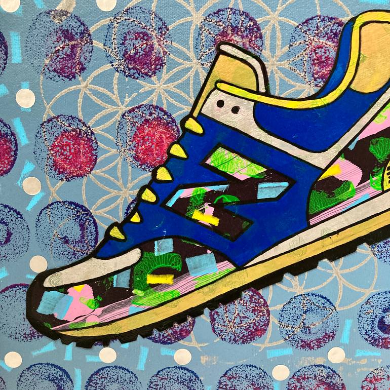 Original Abstract Sports Painting by David Galan