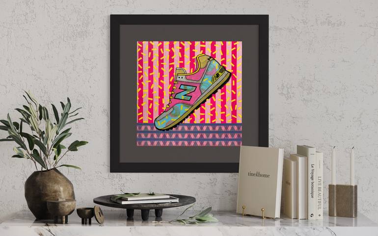 Original Minimalism Sports Painting by David Galan