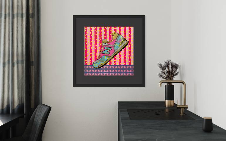 Original Minimalism Sports Painting by David Galan