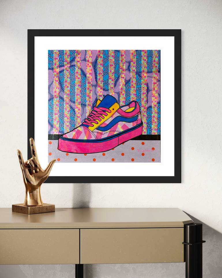 Original Pop Art Sport Painting by David Galan