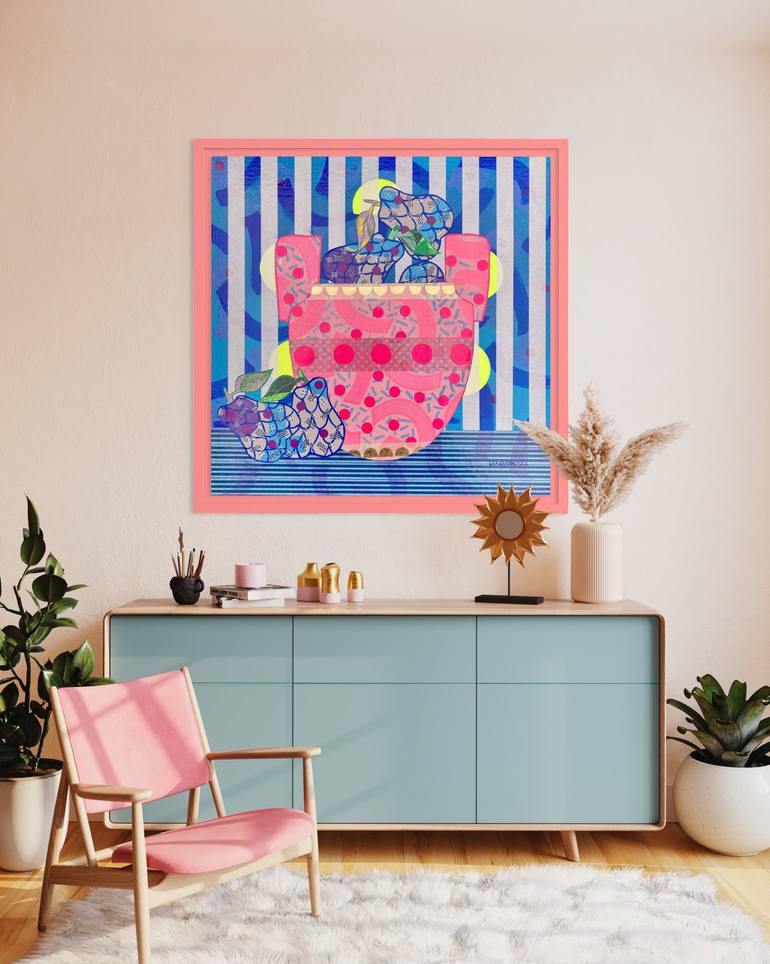 Original Pop Art Still Life Painting by David Galan