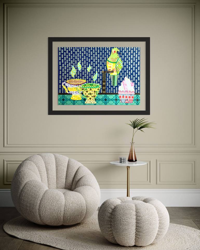 Original Pop Art Still Life Collage by David Galan