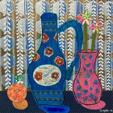 Original Still Life Paintings by David Galan