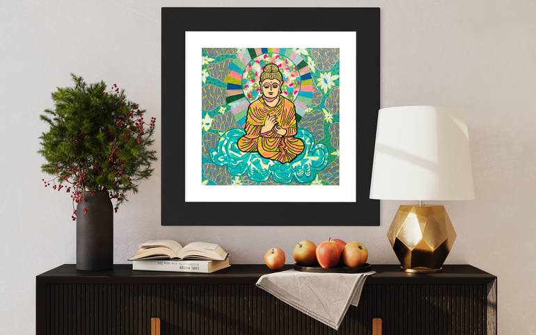 Original Contemporary Religion Painting by David Galan