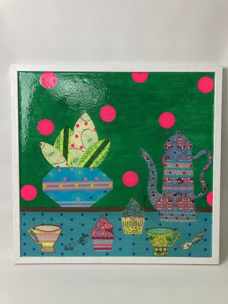 Original Pop Art Still Life Painting by David Galan