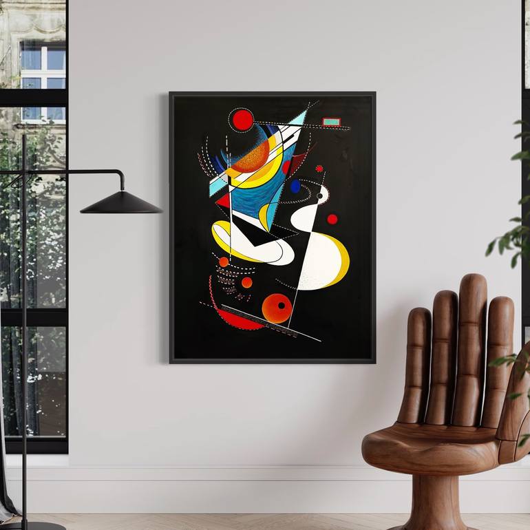 Original Abstract Painting by Elena Seroff