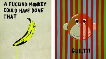#PopArt 1 & 2 - A Fucking Monkey Could Have Done That / Guilty thumb
