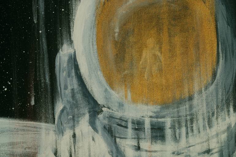 Original Expressionism Outer Space Painting by Stephen Beer