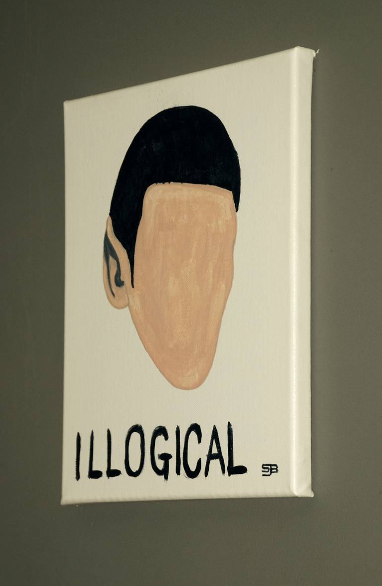 Original Modernism People Painting by Stephen Beer