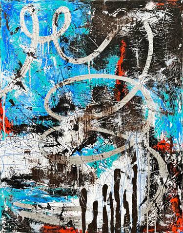 Original Abstract Expressionism Abstract Paintings by Kurt Erickson