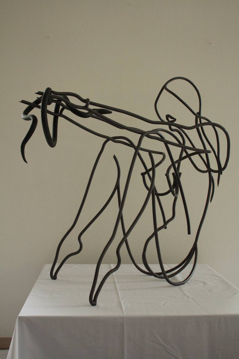 Original Nude Sculpture by Burkhard Görschel