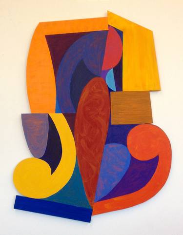 Original Abstract Paintings by Fred Bendheim