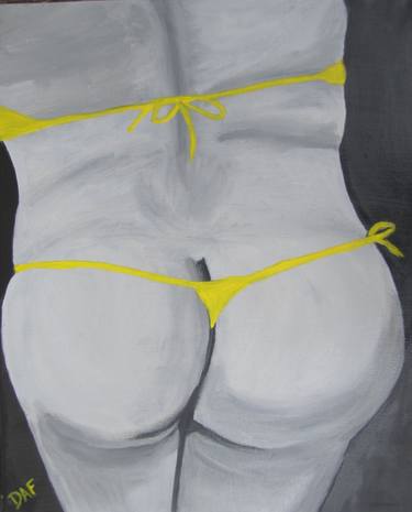 Print of Pop Art Nude Paintings by Jorge DAF