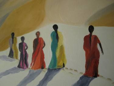 Original People Painting by Jorge DAF