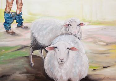 Original Realism Animal Paintings by Ramona Romanu