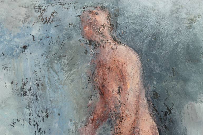 Original Figurative Nude Painting by Howard Ross