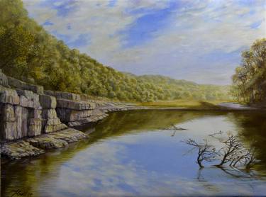 Original Realism Landscape Paintings by William Kroll