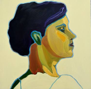 Print of Contemporary Women Paintings by florence baumgartner