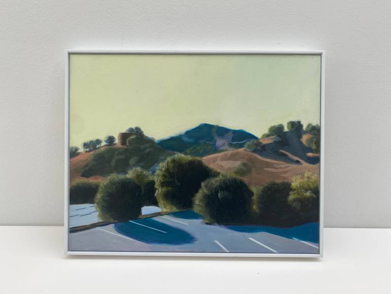 Original Documentary Landscape Painting by Florence Baumgartner