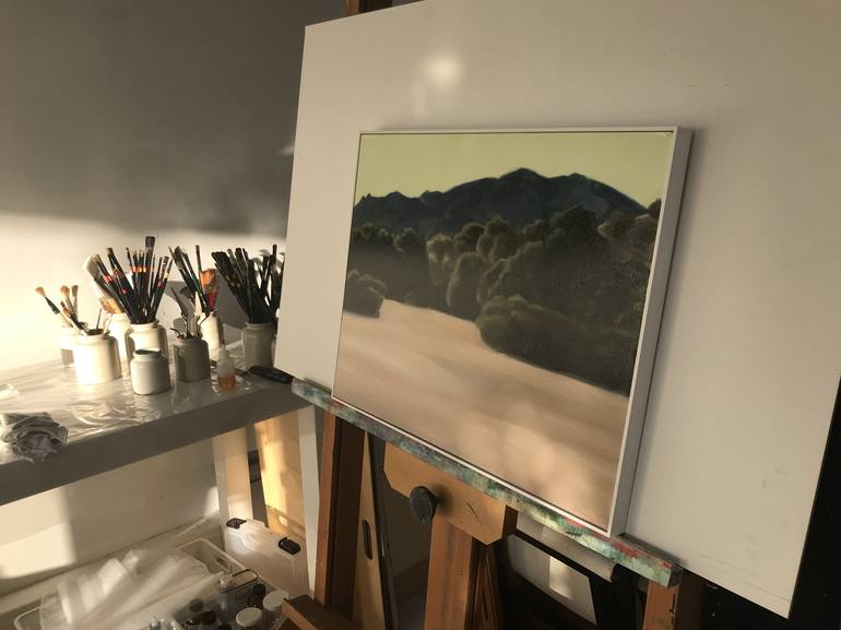 Original Figurative Landscape Painting by Florence Baumgartner