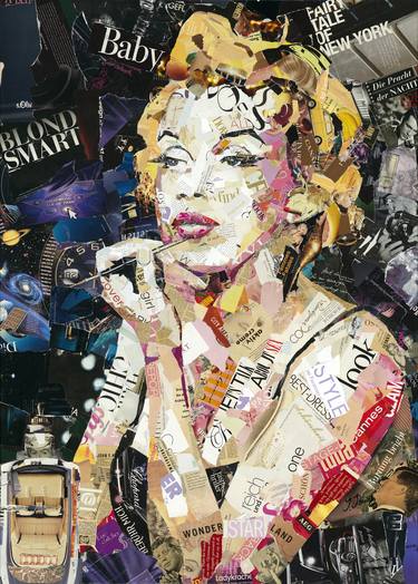 Print of Pop Culture/Celebrity Collage by Ines Kouidis